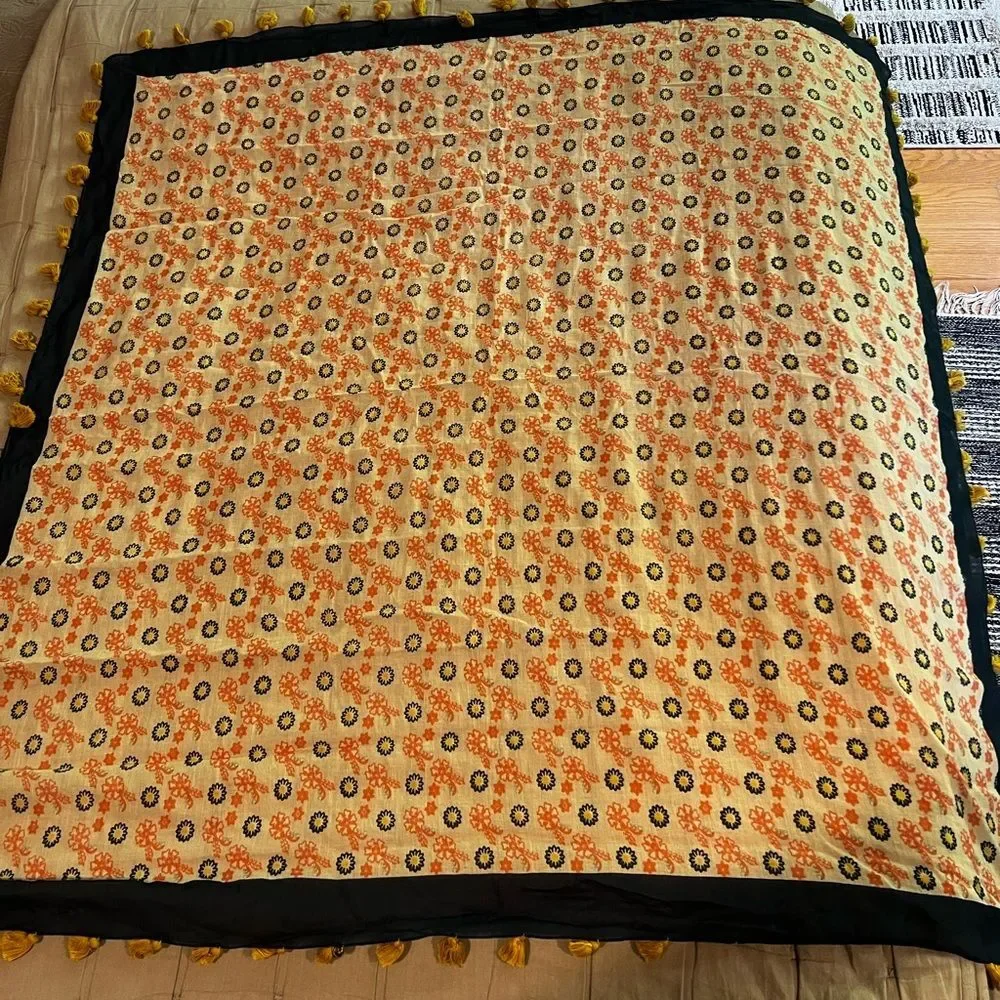 Anthropologie Style Tassel Scarf - Picture 6 of 7